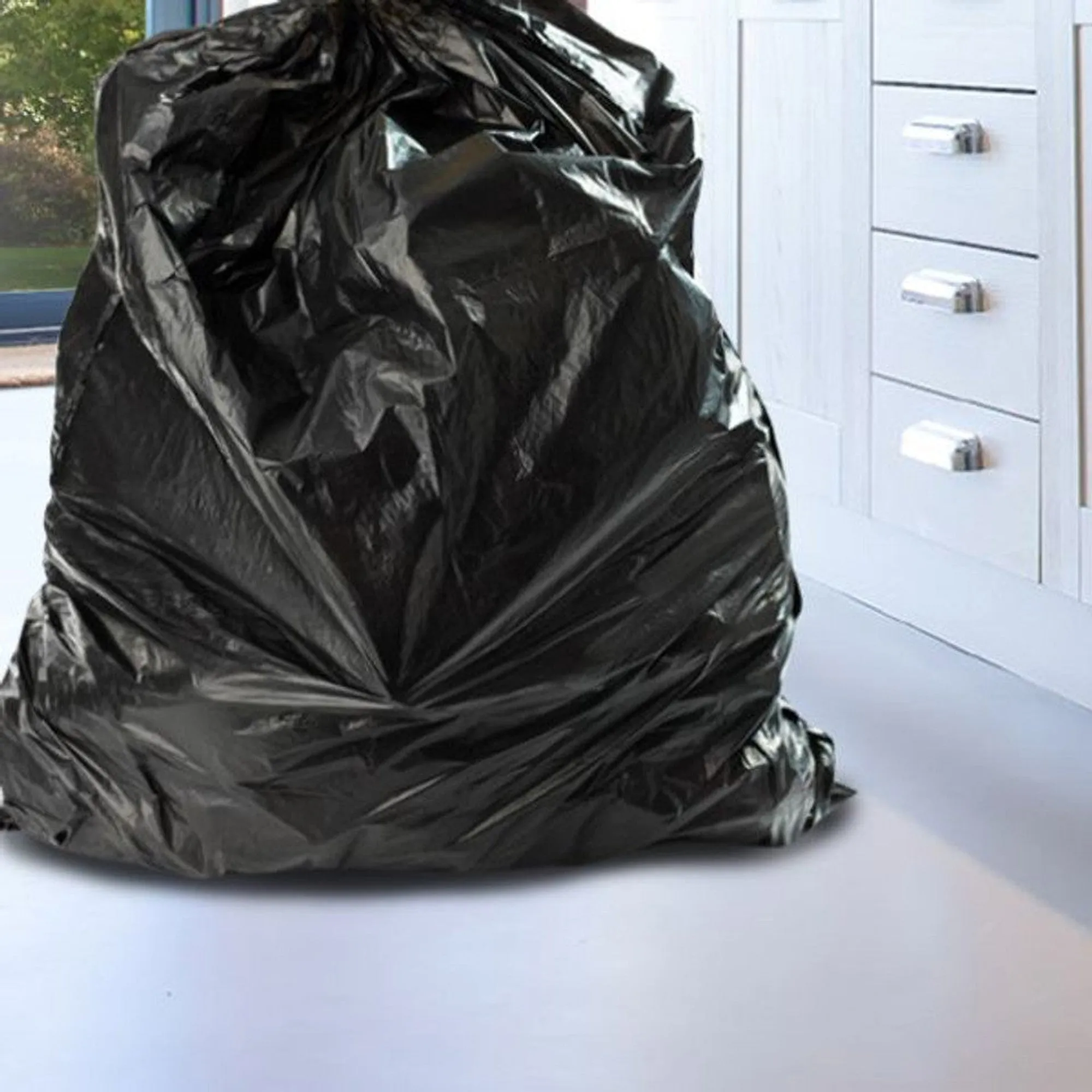 240L Refuse Bags 125x145cm 40microns 20pack