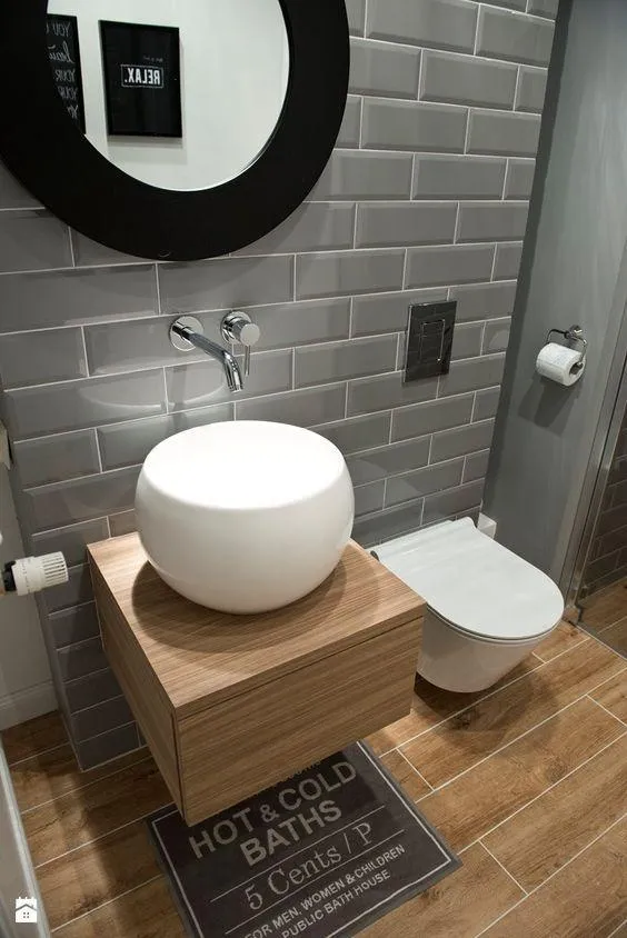 Aesthetic Minimal Revised Bathroom Washbasin Vanity By Miza