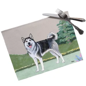 Alaskan Malamute Placemats