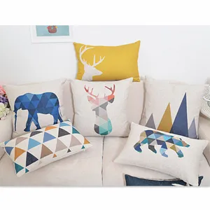 Animals printing Home Decorative Pillow Covers Room Decors Car Throw Cushion Covers bedding Set