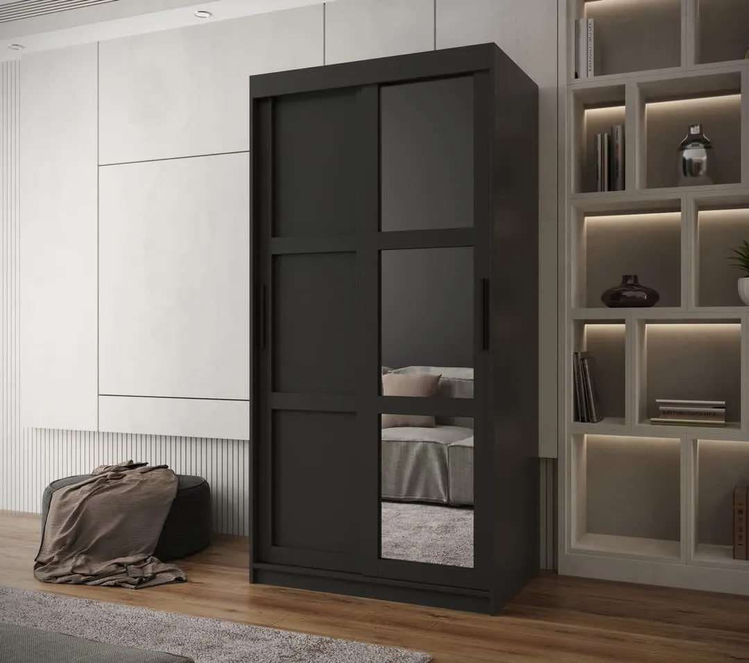 Arendal III Sliding Door Wardrobe 100cm