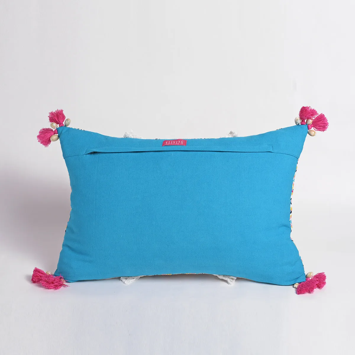 Banjara - Embroidered, multicolored, Peruvian cushion cover