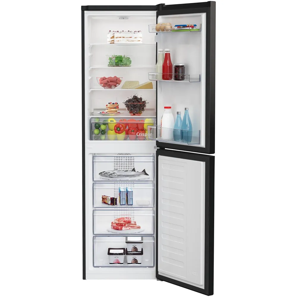 Beko CCFM3582B 54cm Frost Free Fridge Freezer - Black