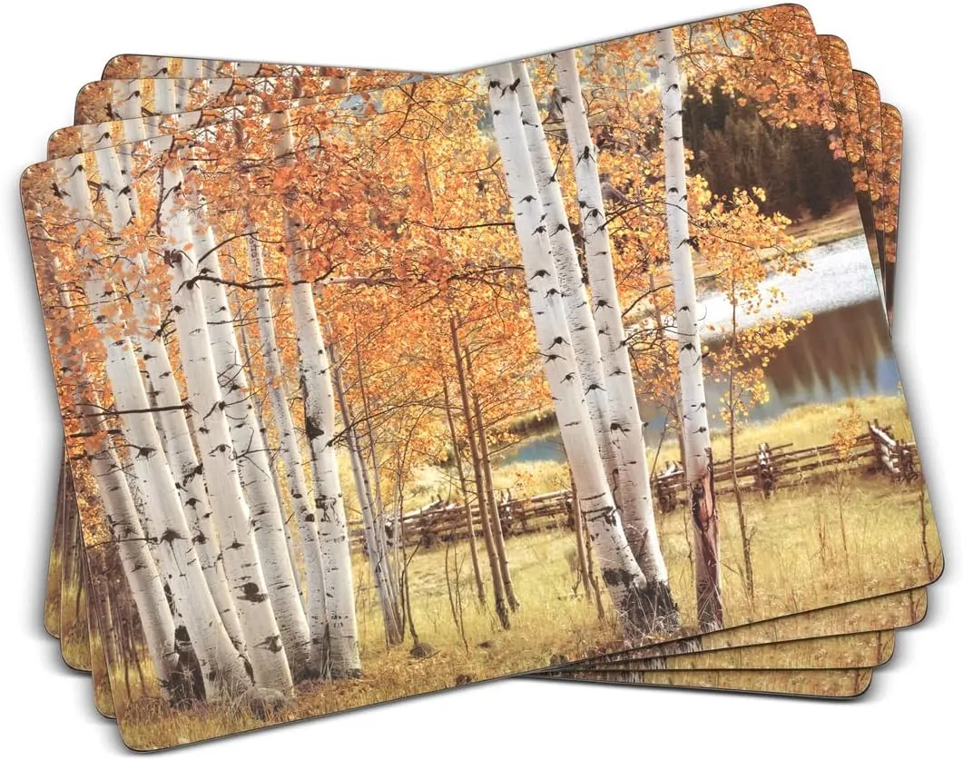 Birch Beauty 4 Placemats