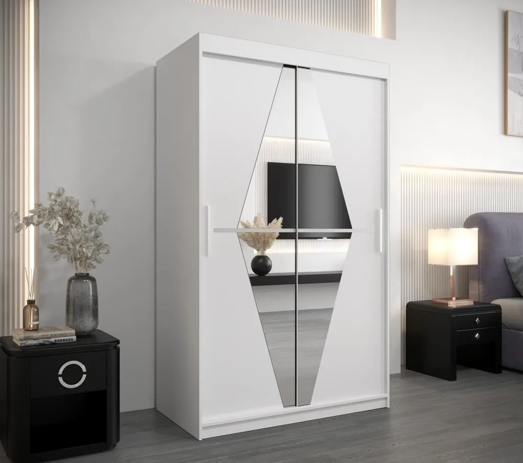 Boliwia Sliding Door Wardrobe 120cm