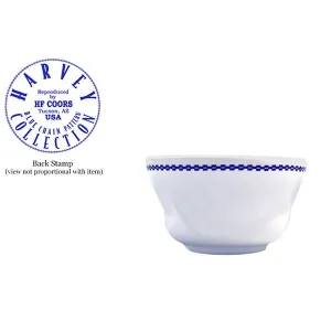 Bouillon Cup - White & Blue | Fred Harvey Blue Chain