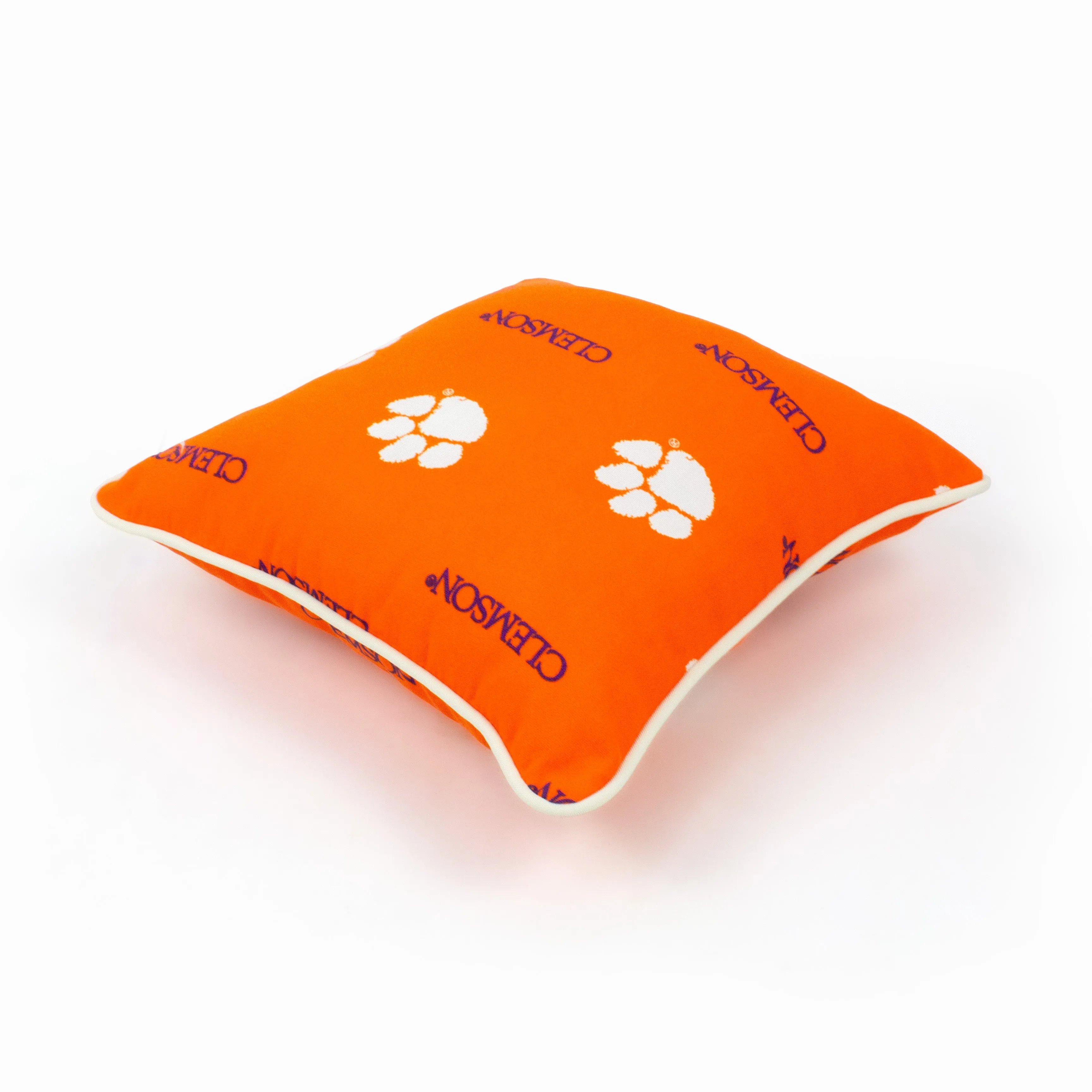 Clemson Tigers Outdoor Decorative Pillow