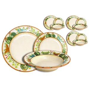 Dinnerware Set - 12 piece -Tan Southwestern Desert | Sonoran Desert