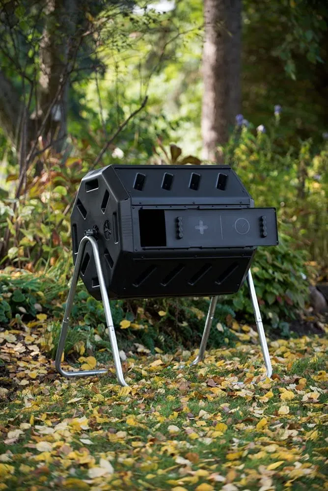 Dual Chamber Tumbling Composter