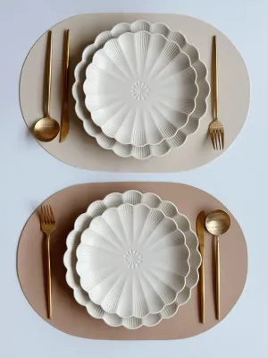 Earthy Faux Leather Placemats (2 colours)