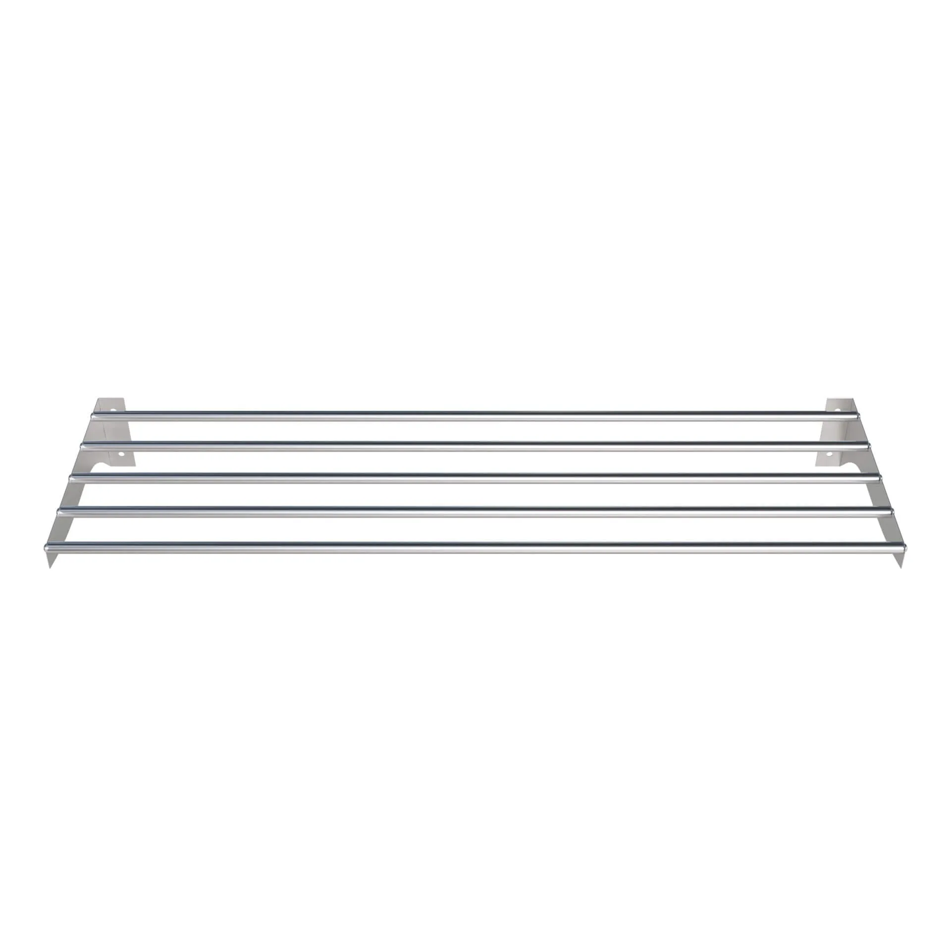 Empire Stainless Steel Tube Wall Shelf 1200mm - TWS-1200