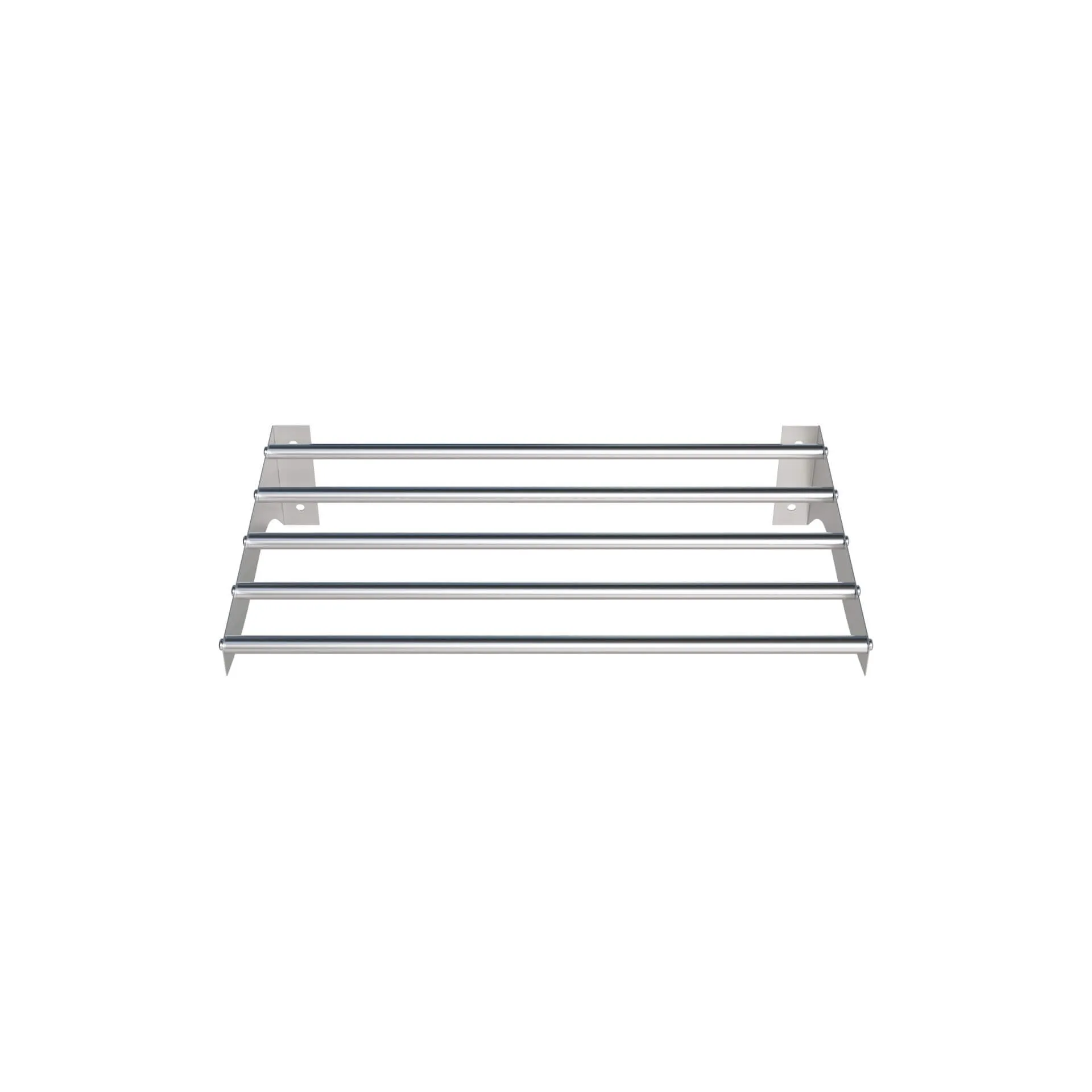 Empire Stainless Steel Tube Wall Shelf 600mm - TWS-0600