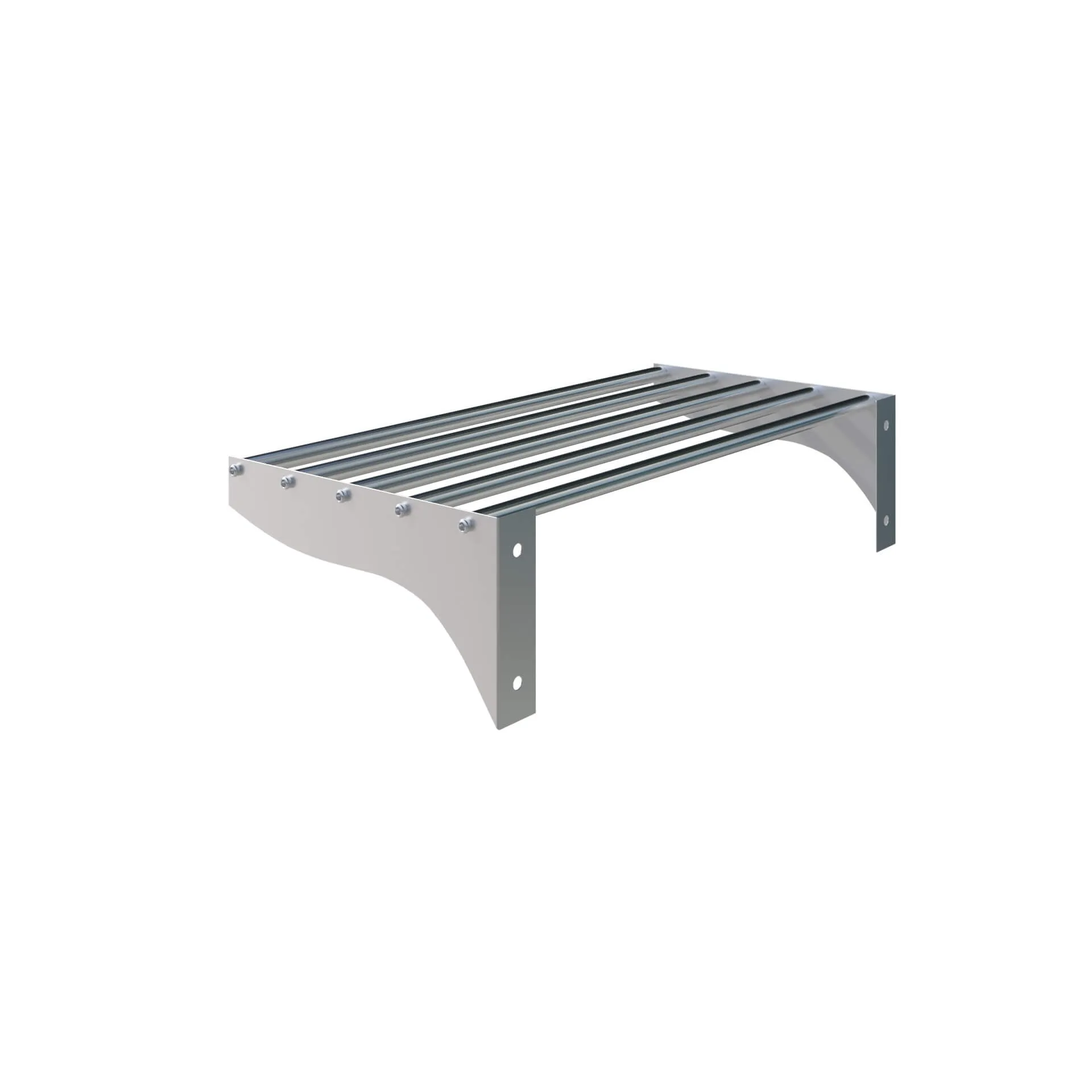 Empire Stainless Steel Tube Wall Shelf 600mm - TWS-0600