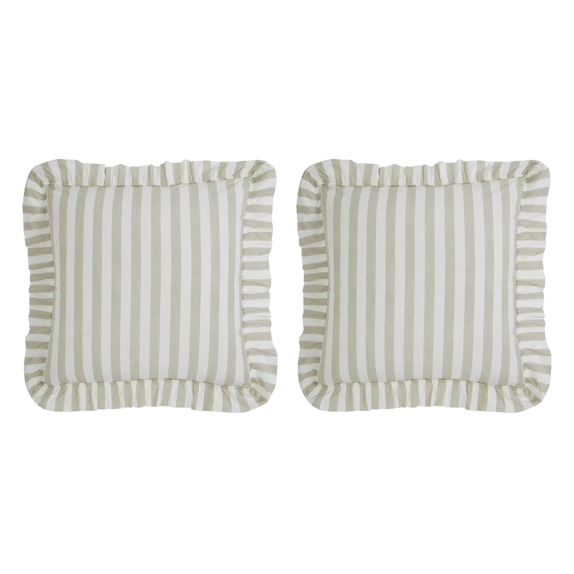 Finders Keepers Ruffled Fabric Euro Sham Set of 2 26x26