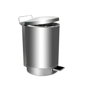 FP01 Dustbin | Stainless Steel Bin | Galvanised Inner Liner | Multiple Size | Dustbin for Kitchen