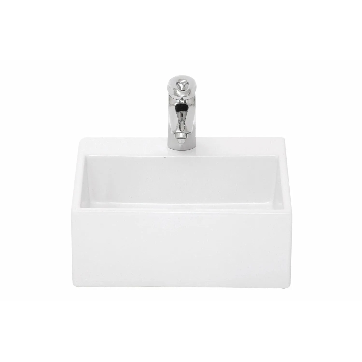 Frontline White Compact Nova 460mm Countertop Basin