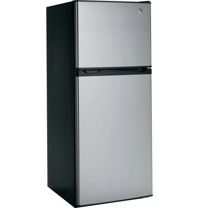 GE GPE12FSKSB ENERGY STAR® 11.6 cu. ft. Top-Freezer Refrigerator in Stainless Steel