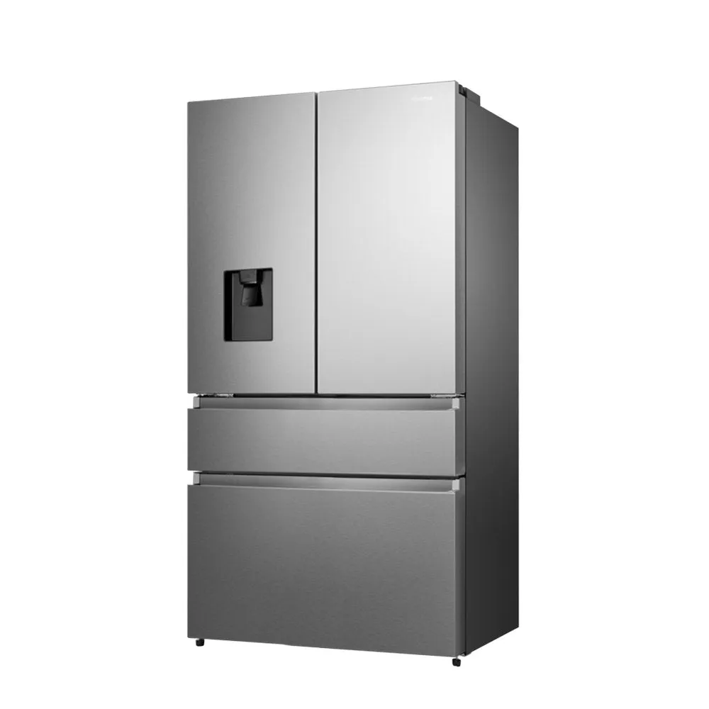 Hisense RF749N4WIF 91.4cm Frost Free American Style Fridge Freezer  Stainless Steel