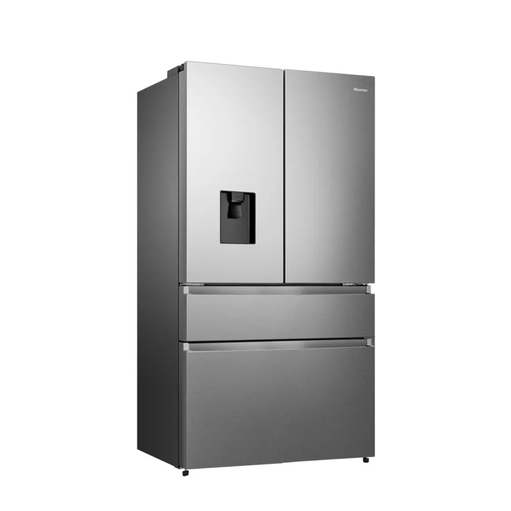 Hisense RF749N4WIF 91.4cm Frost Free American Style Fridge Freezer  Stainless Steel