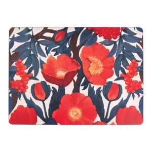 Icelandic Poppy Placemat Set 4