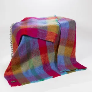 John Hanly Large Multi Color Throw