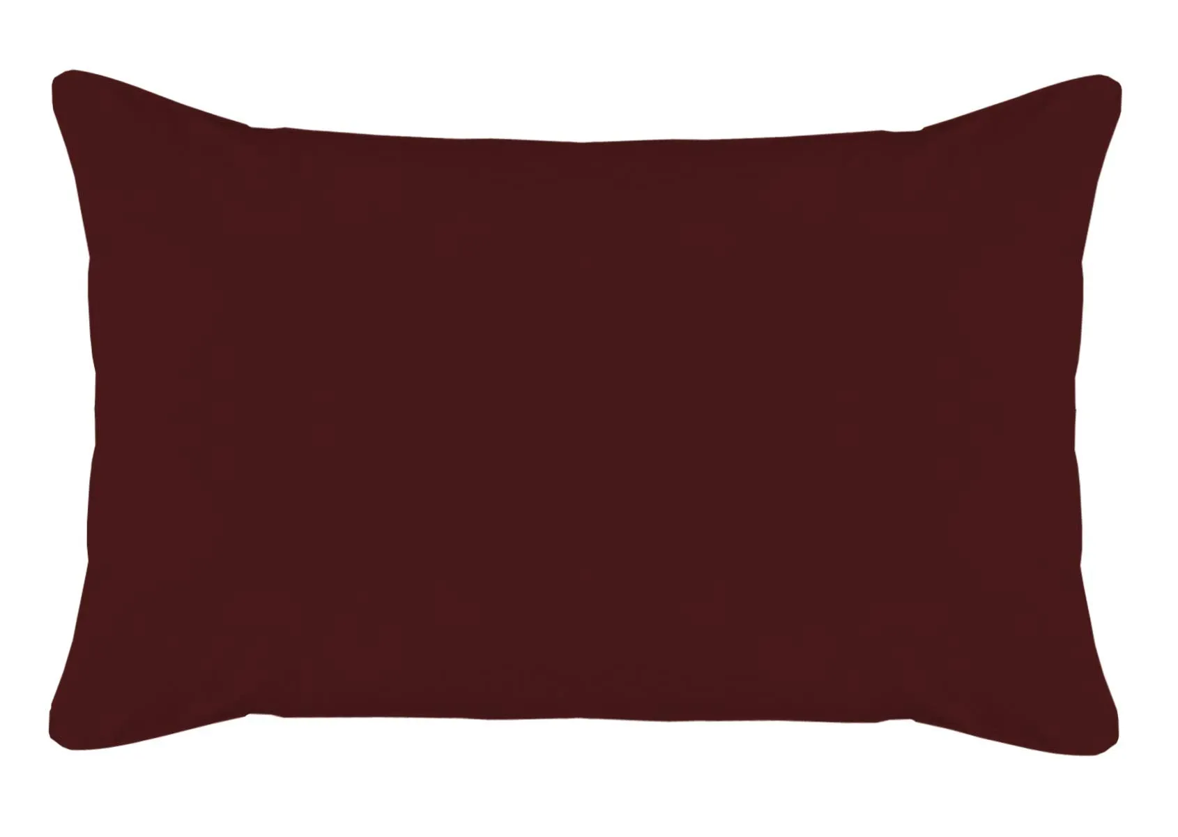 Kuber Industries Comfort Microfiber Filled Pillow for Bed Room, 16"x24" (Brown)