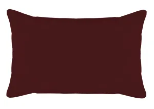 Kuber Industries Soft Throw Inserts with Microfiber Filled, Full Back & Lumbar Support Decorative Pillow 16"x24"(Brown),F_26_KUBMART016829