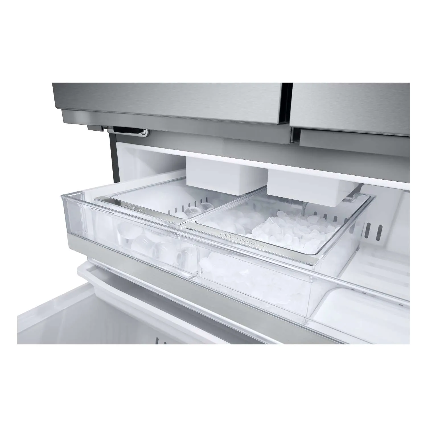 LG 26 cu. ft. Smart Counter-Depth MAX™ Stainless Steel French Door Refrigerator with Four Types of Ice - LRYXC2606S