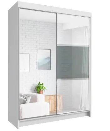 Manchester High Gloss Sliding Door Wardrobe at Latest Hot Deals