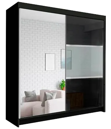 Manchester High Gloss Sliding Door Wardrobe at Latest Hot Deals