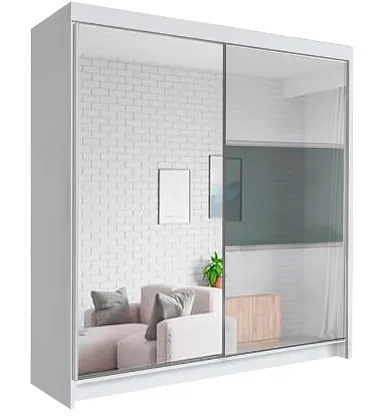 Manchester High Gloss Sliding Door Wardrobe at Latest Hot Deals