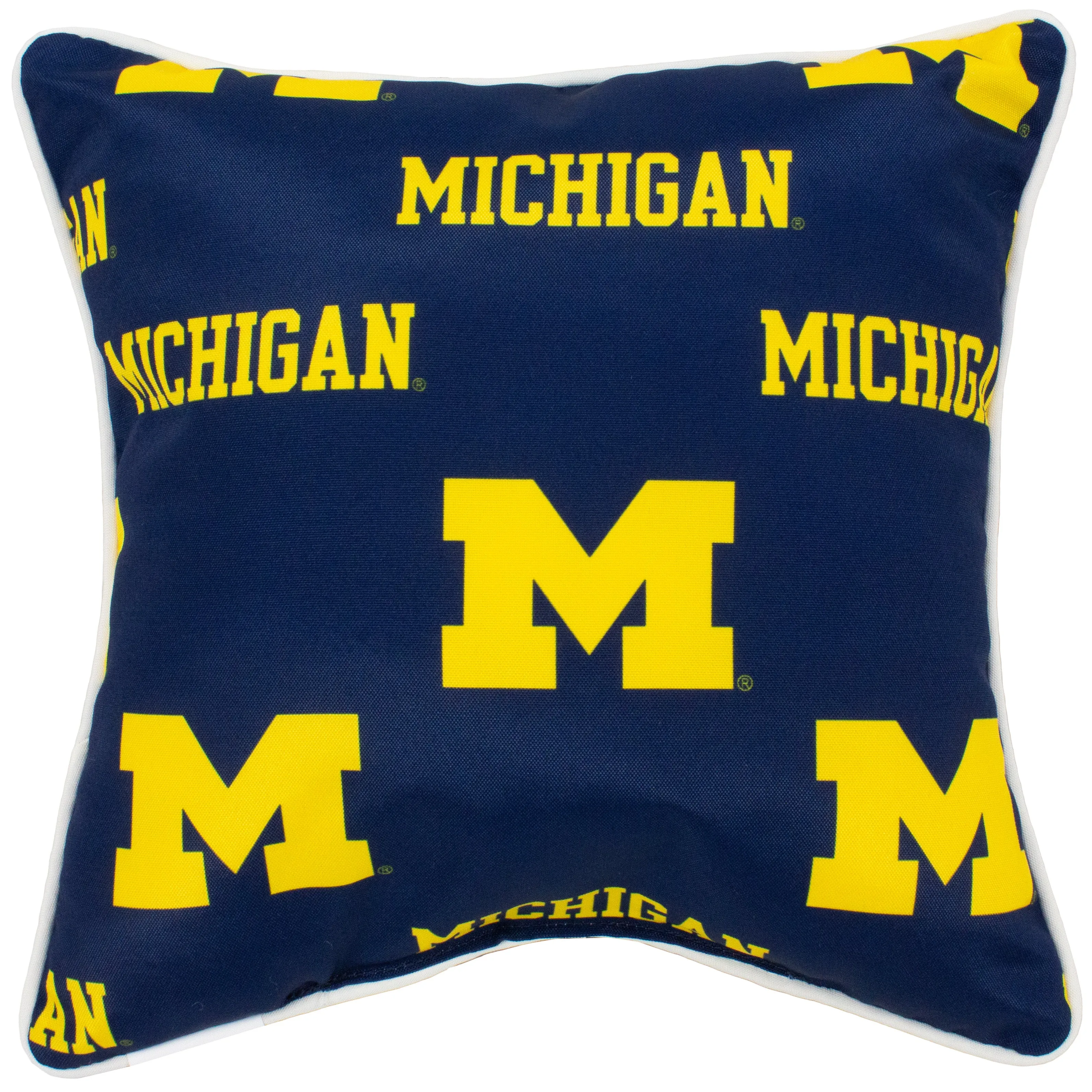 Michigan Wolverines Outdoor Decorative Pillow