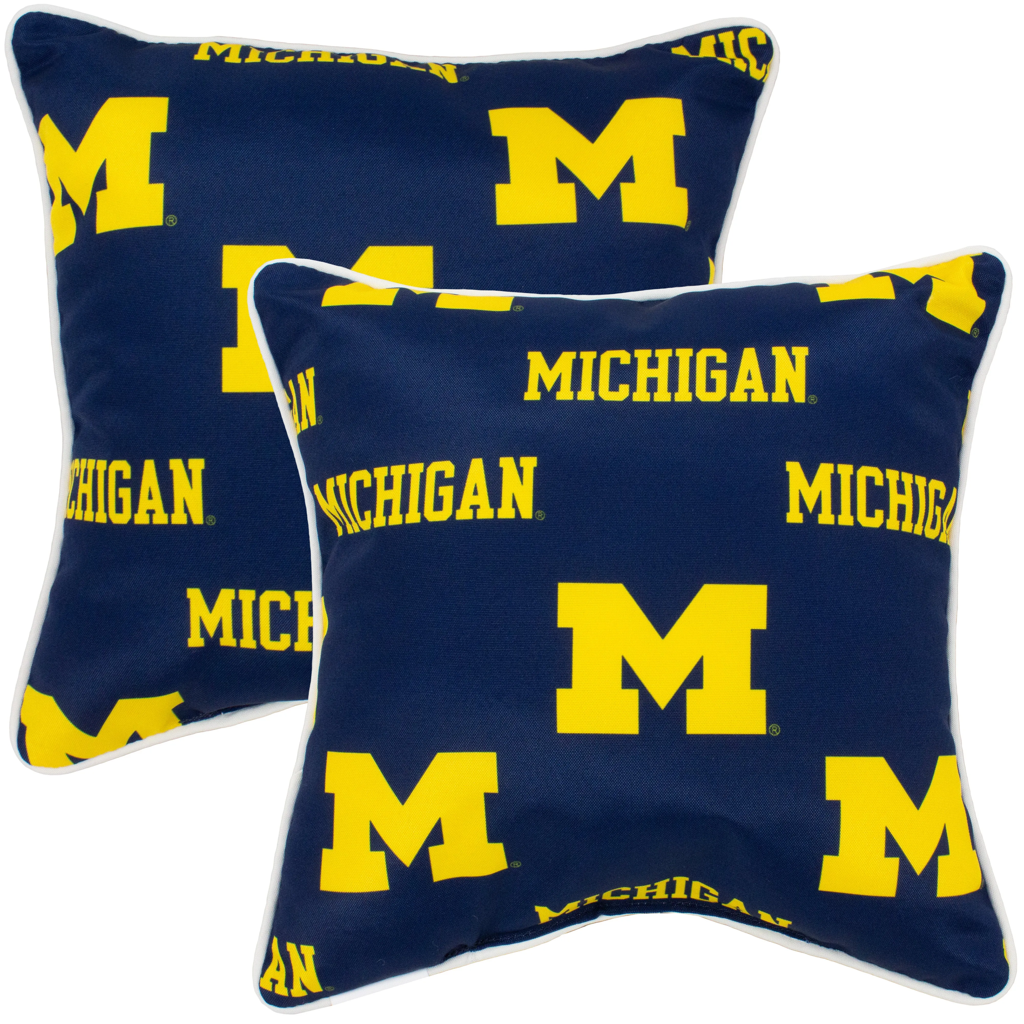 Michigan Wolverines Outdoor Decorative Pillow