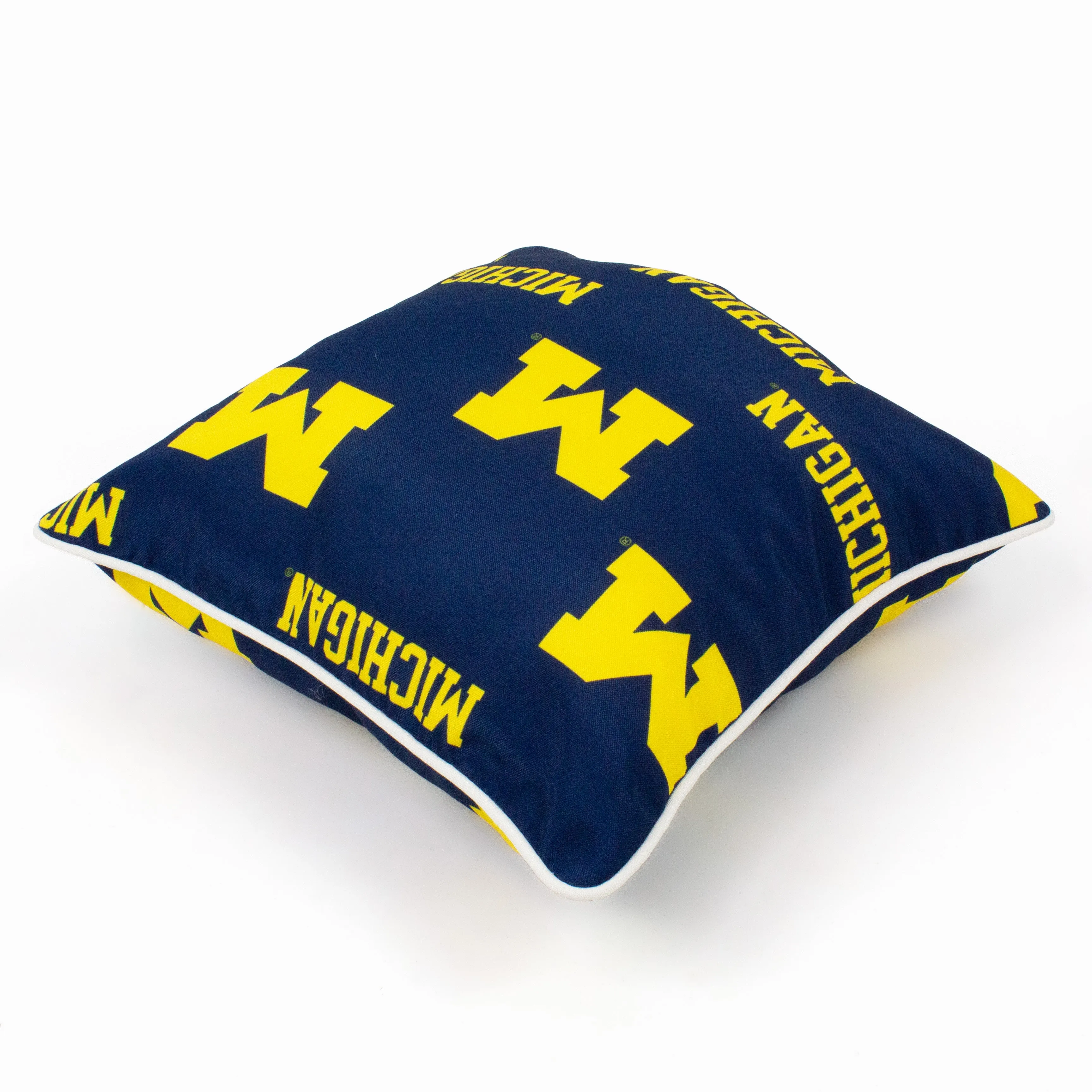 Michigan Wolverines Outdoor Decorative Pillow