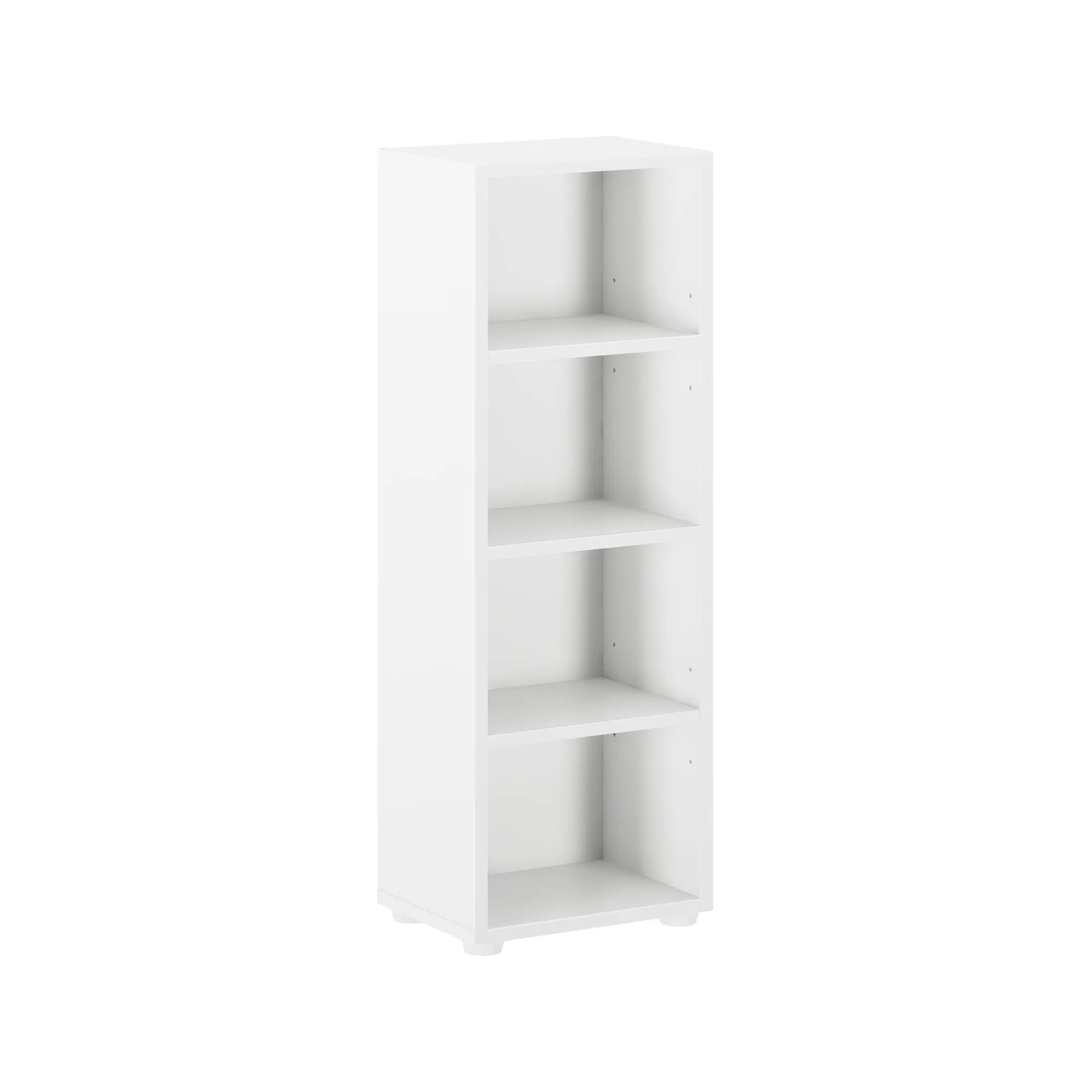 Narrow 4 Shelf Bookcase