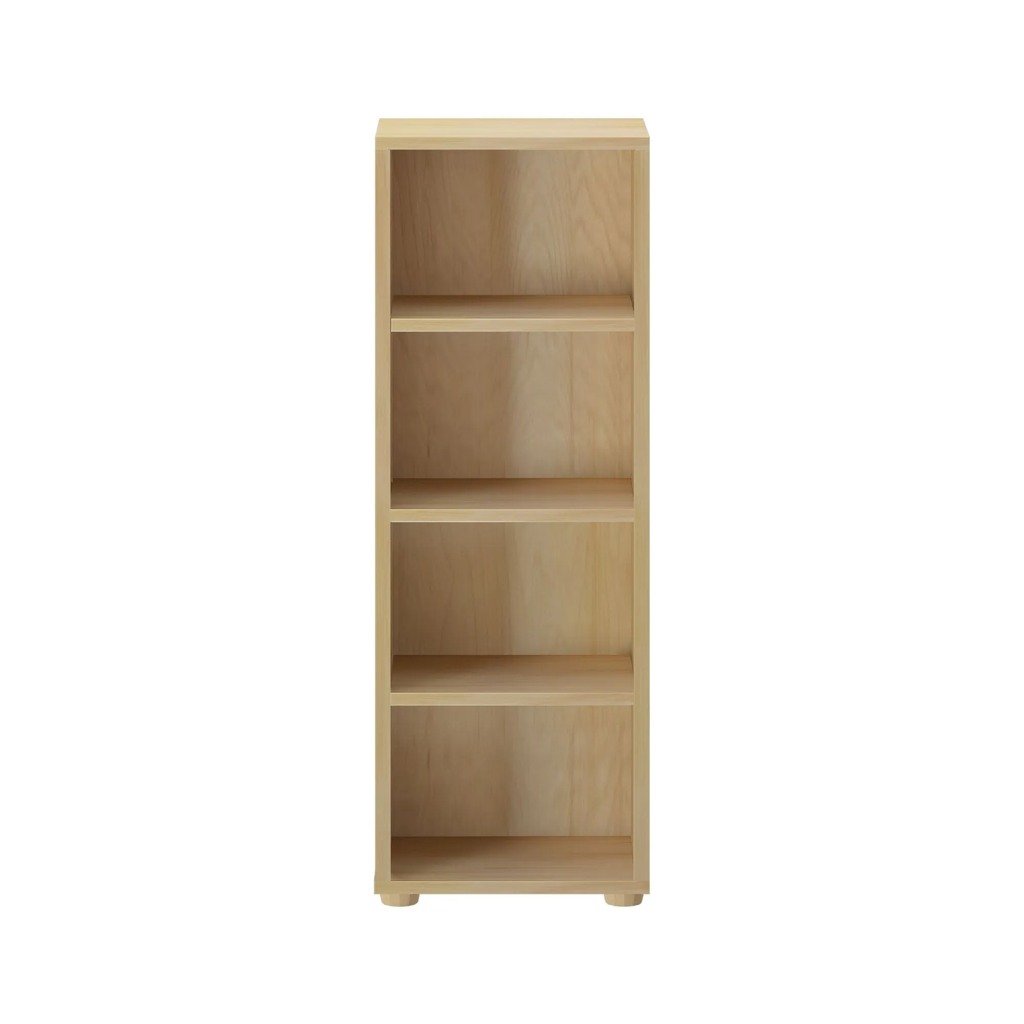 Narrow 4 Shelf Bookcase