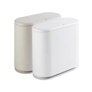 NORDIC Dustbin | Pushpod | Waste Bin | 10L | Multiple Colors | Trash Bin | Kitchen Bin