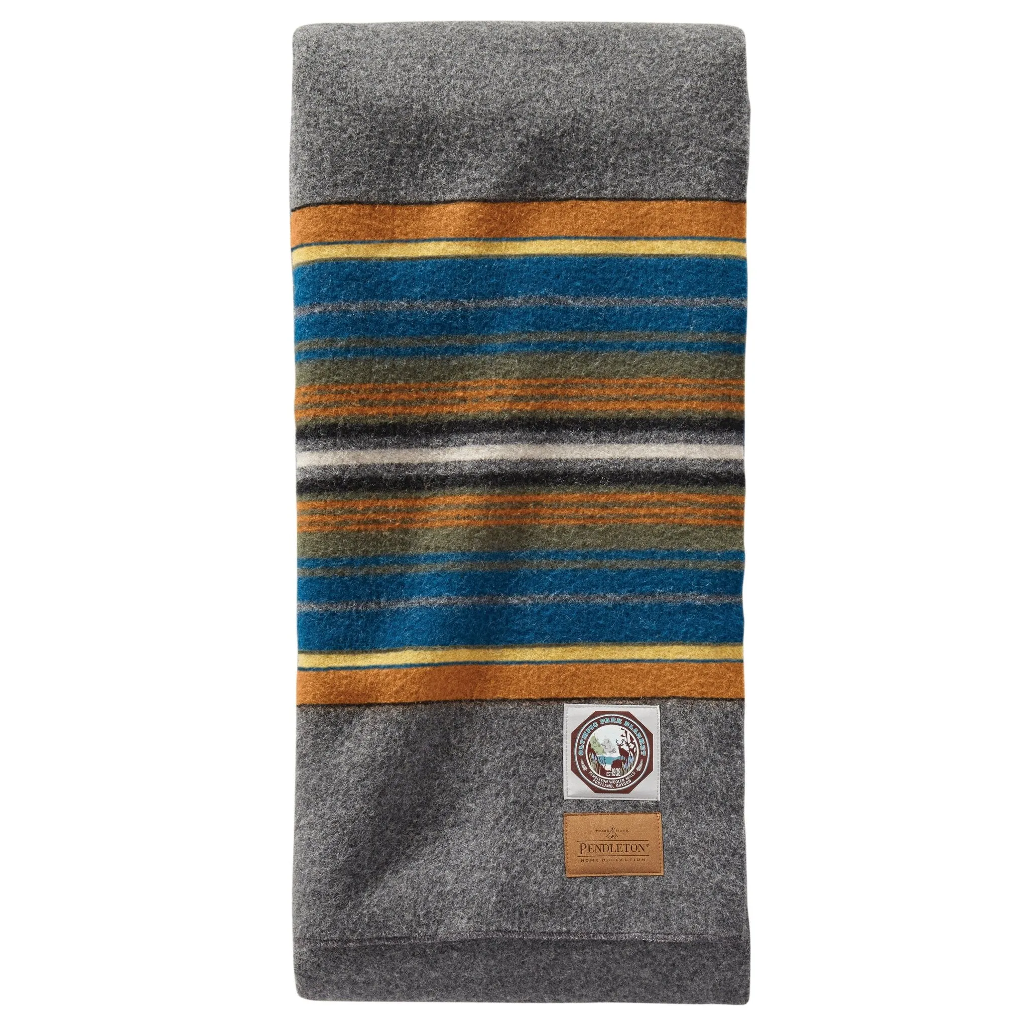 Pendleton National Park Blanket In Olympic Grey