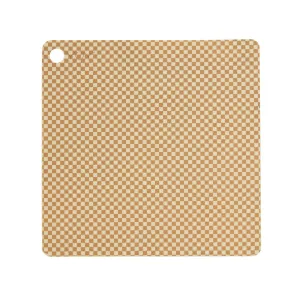 Placemat Checker - Pack of 2 - Vanilla