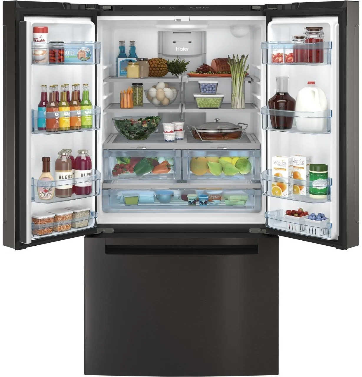 QNE27JBMTS Haier ENERGY STAR® 27.0 Cu. Ft. French-Door Refrigerator