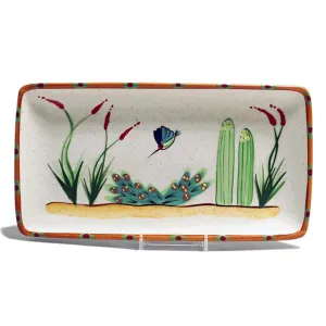 Rectangular Serving Platter - Tan Southwestern Desert | Sonoran Desert