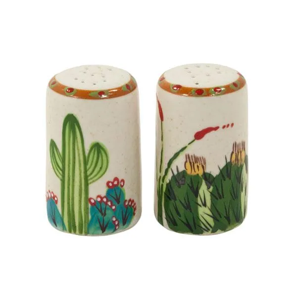 Salt and Pepper Shakers - Tan Southwestern Desert | Sonoran Desert