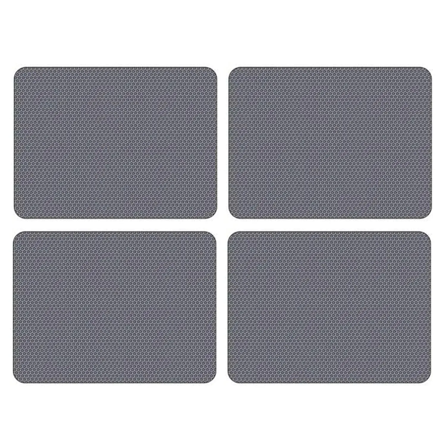 Set of 4 Standard Placemats Classic Designs Cork Back Table Mats