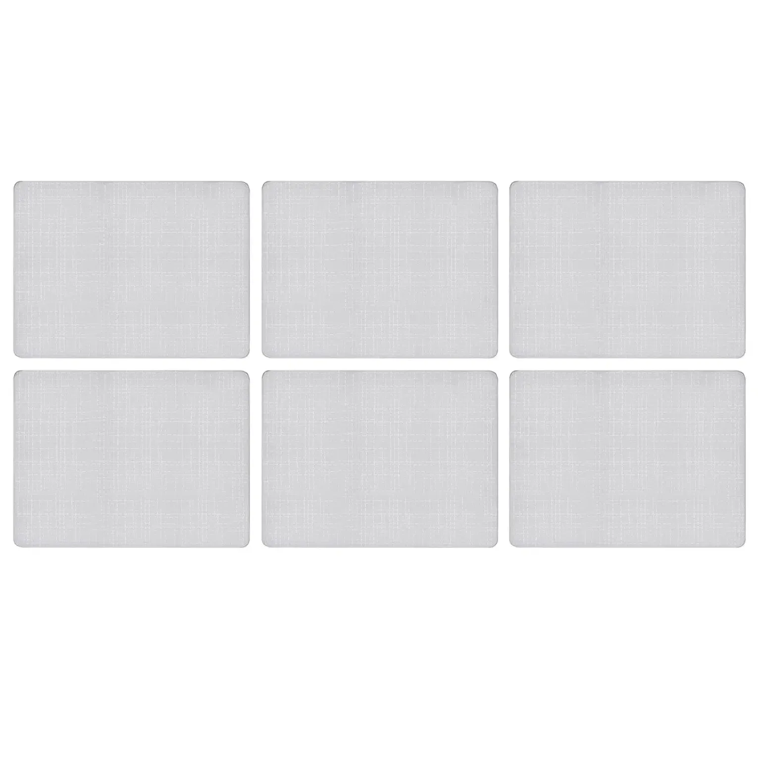 Set of 6 Medium Placemats Classic Designs Cork Back Table Mats