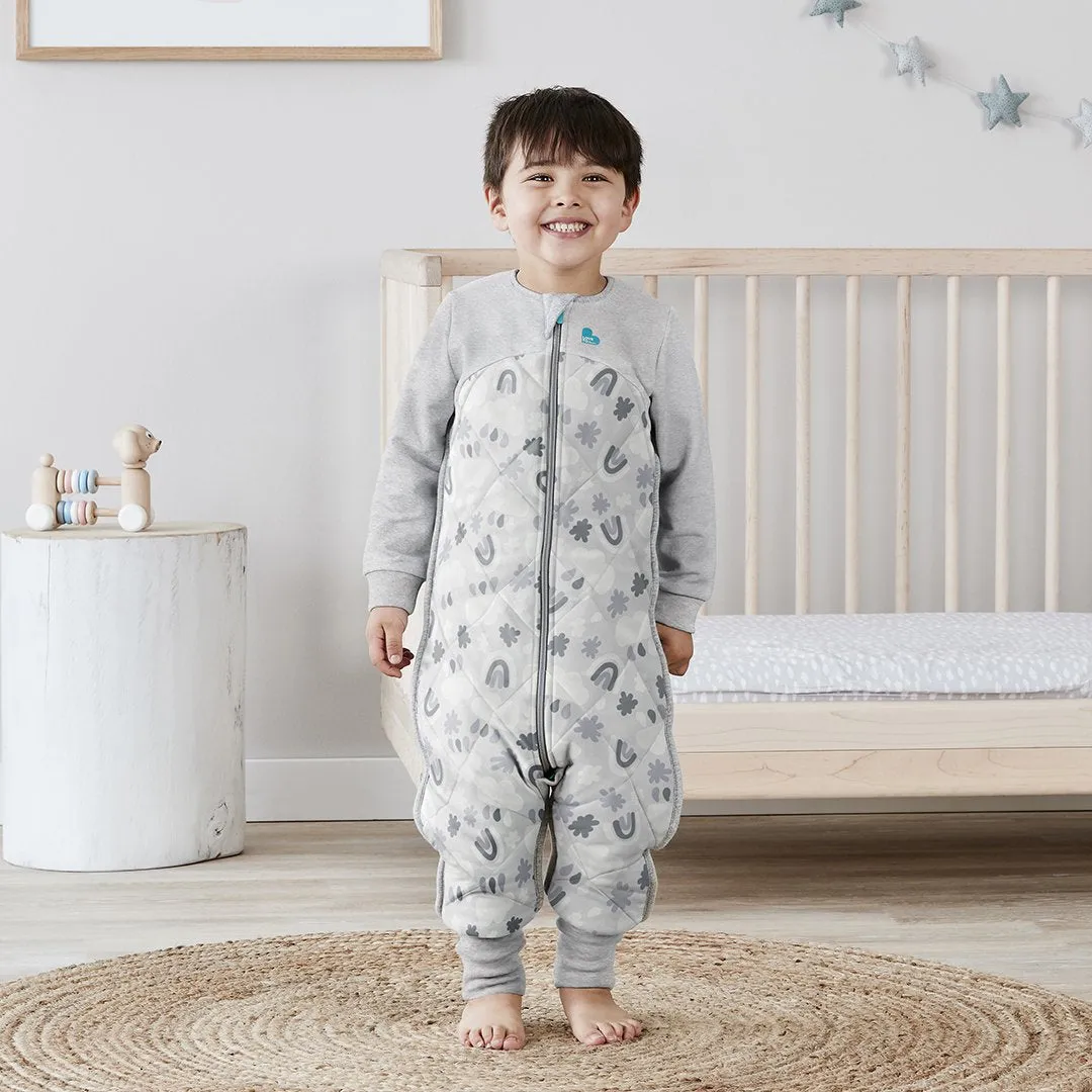 Sleep Suit Organic Warm 2.5 TOG - Rainbow Grey