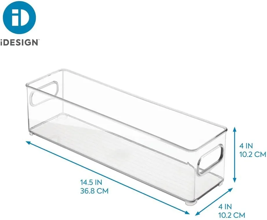 Stackable Fridge/Pantry Storage Bin, 14 x 4 x 4