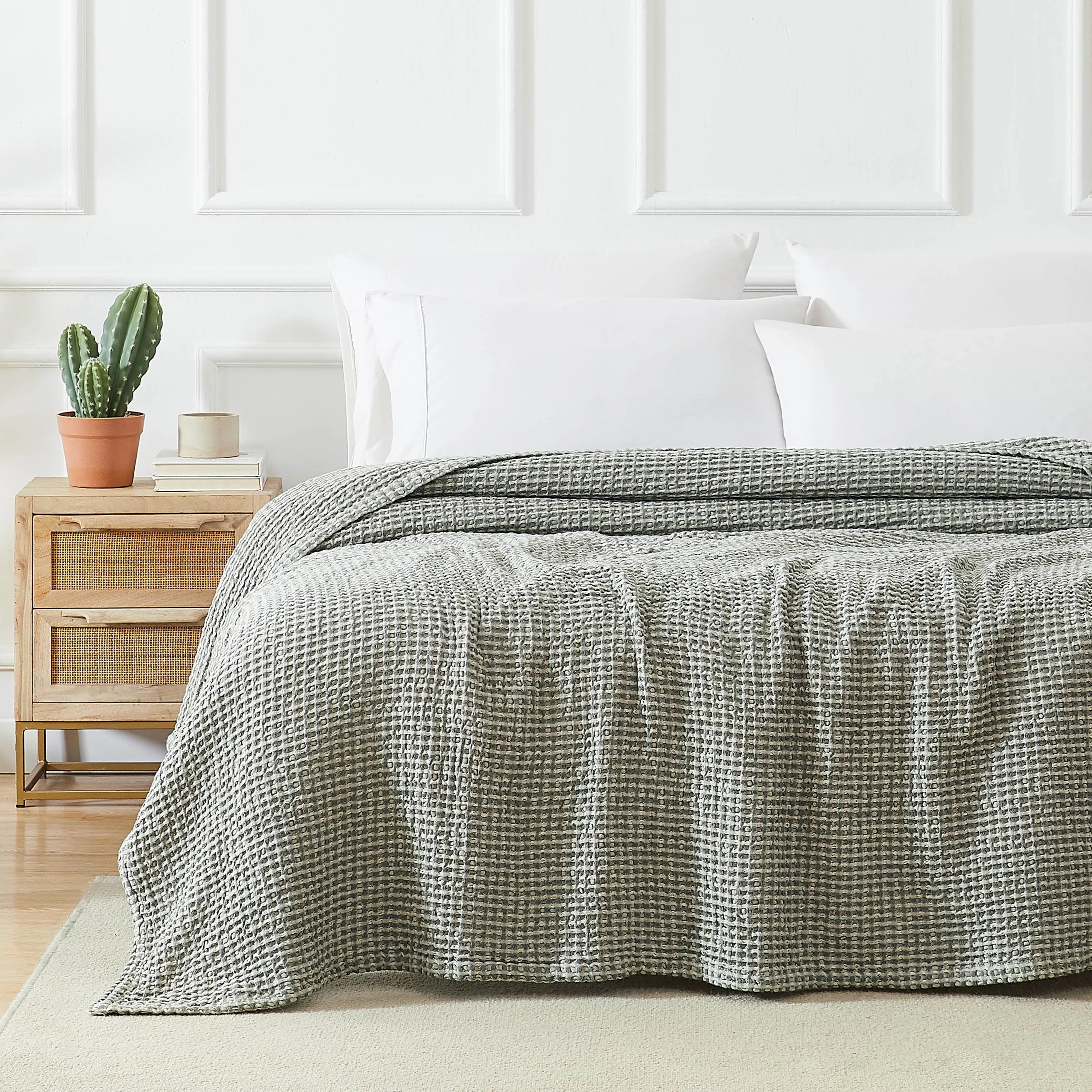 Tama Cotton Waffle Blankets and Throws