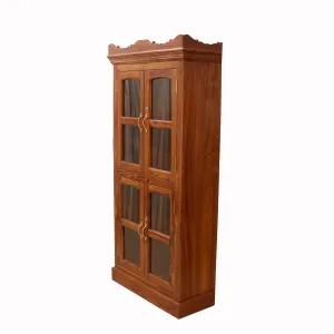 Teak Corner Cabinet