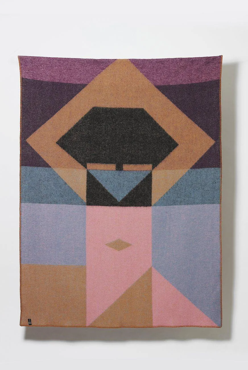 Wool Blanket "Satoshi" by Sophie Probst & Michele Rondelli