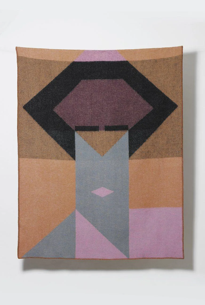 Wool Blanket "Satoshi" by Sophie Probst & Michele Rondelli